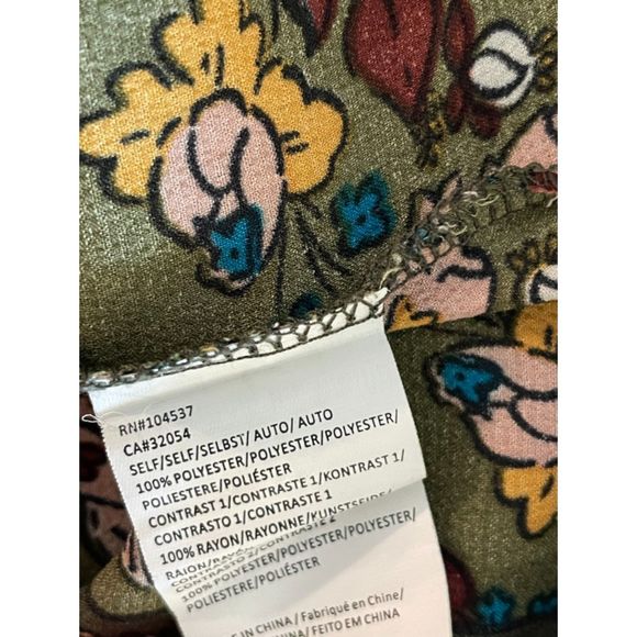 TINY Anthropologie Mixed Print Boho Floral Dress Size XS- Small b142 - Picture 12 of 12